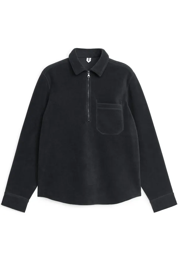 Active Fleece Shirt - Black