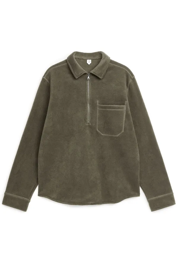 Active Fleece Shirt - Grey