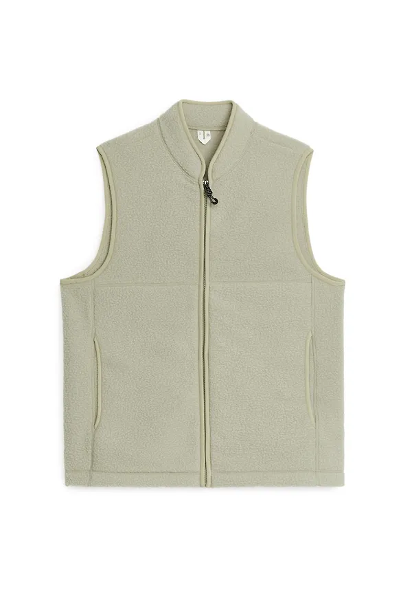 Active Fleece Vest - Beige