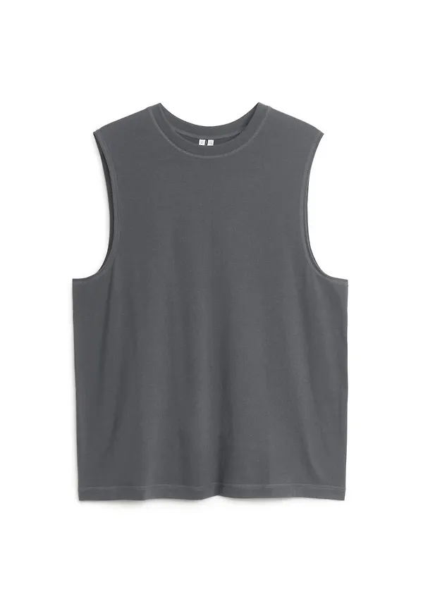 Active Mesh Tank Top - Grey