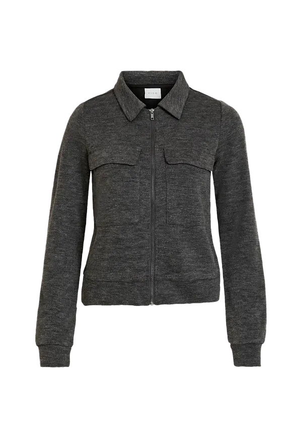 Vila - Cardigan viMany L/S Cardigan - Grå