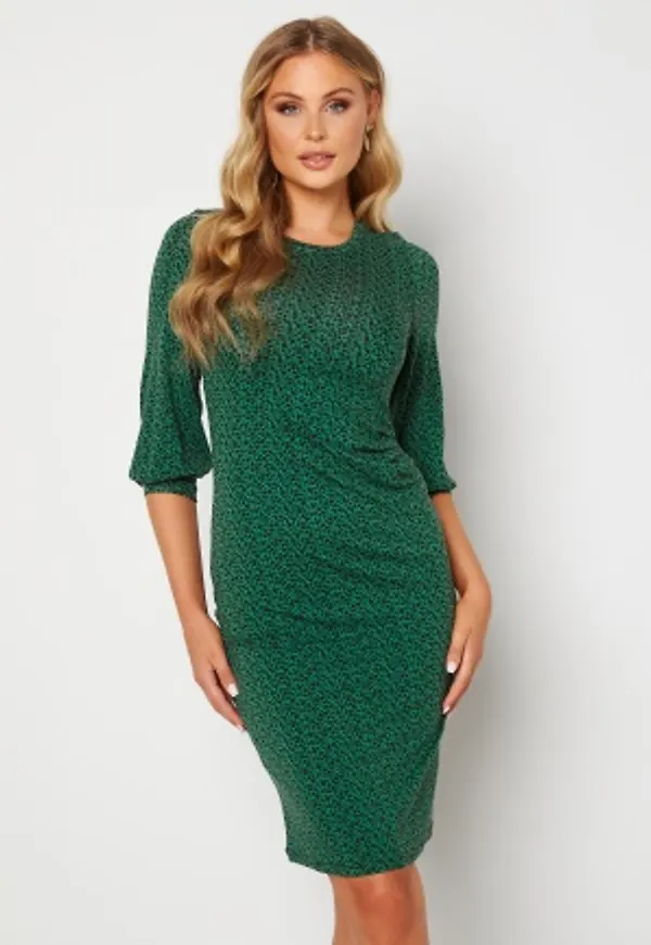 Happy Holly Zona dress Green / Floral 36/38