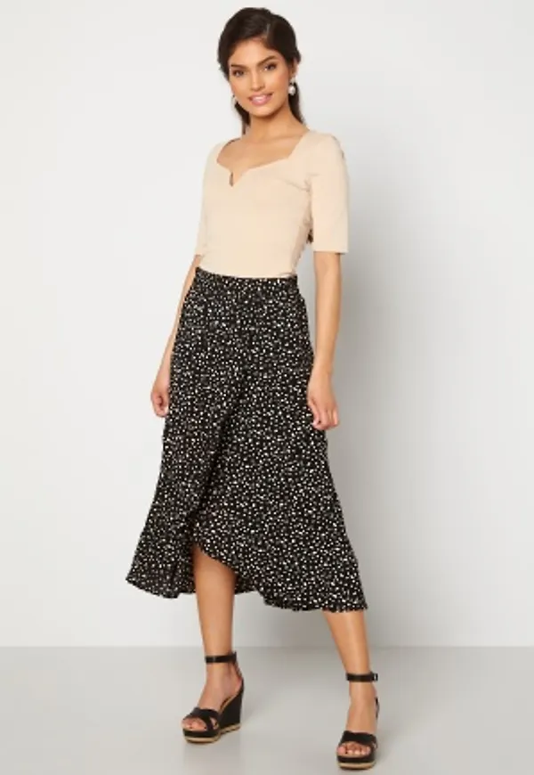 Happy Holly Emma skirt Black / Offwhite 32/34