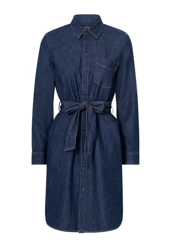 Lauren Ralph Lauren - Jeansklänning Prosperity Denim Dress - Blå