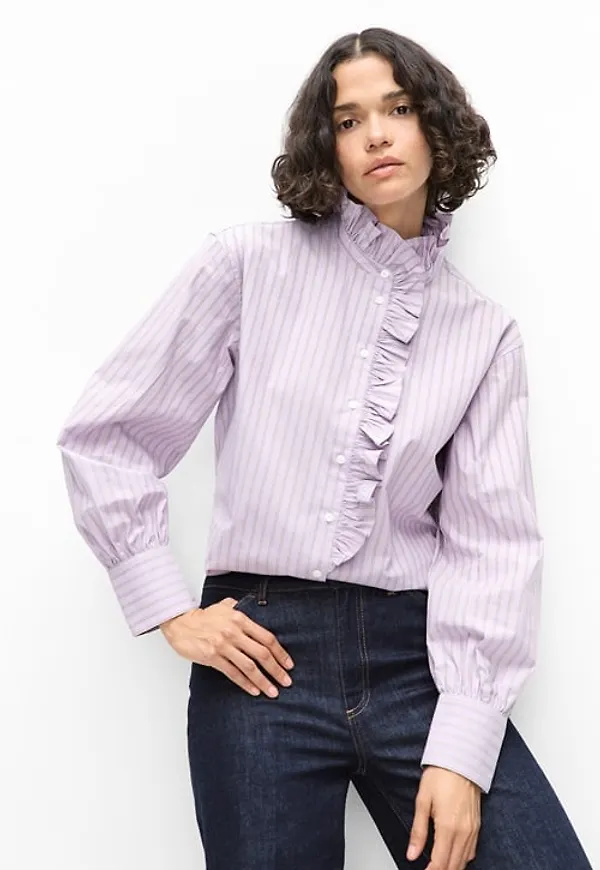 Adelina poplin shirt