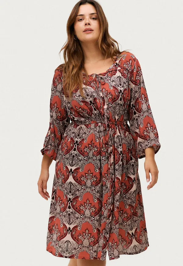ADIA - Klänning AD5049 - Orange