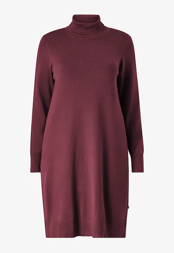 ADIA - Klänning Knit Dress - Röd