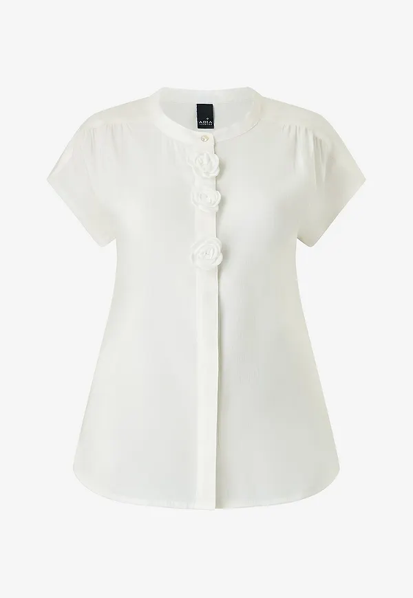 ADIA - Blus adFloria - Vit