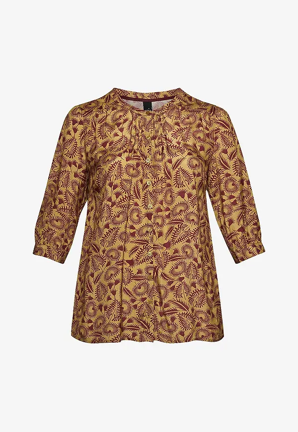 ADIA - Blus Blouse - Brun