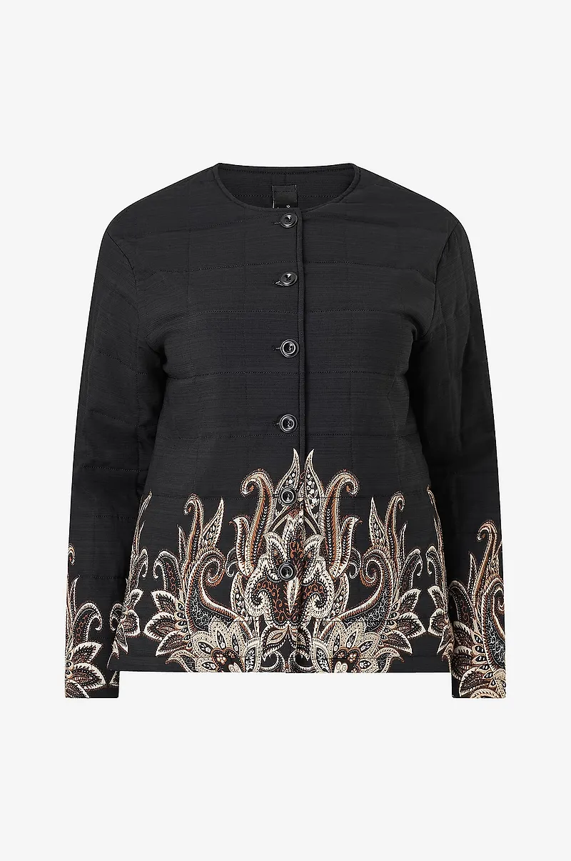 ADIA - Blus Blouse - Svart