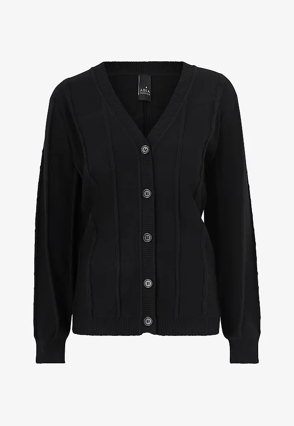ADIA - Cardigan adRikka - Svart
