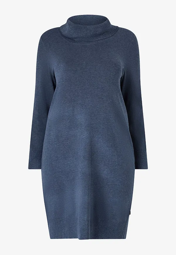 ADIA - Klänning Knit Dress - Blå