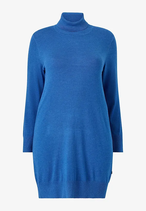 ADIA - Klänning Knit Dress - Blå