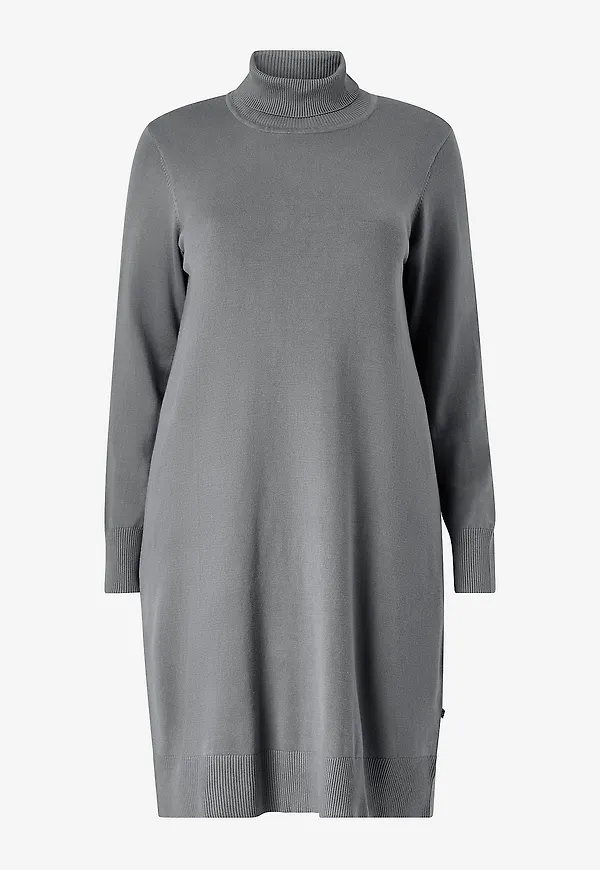 ADIA - Klänning Knit Dress - Grå