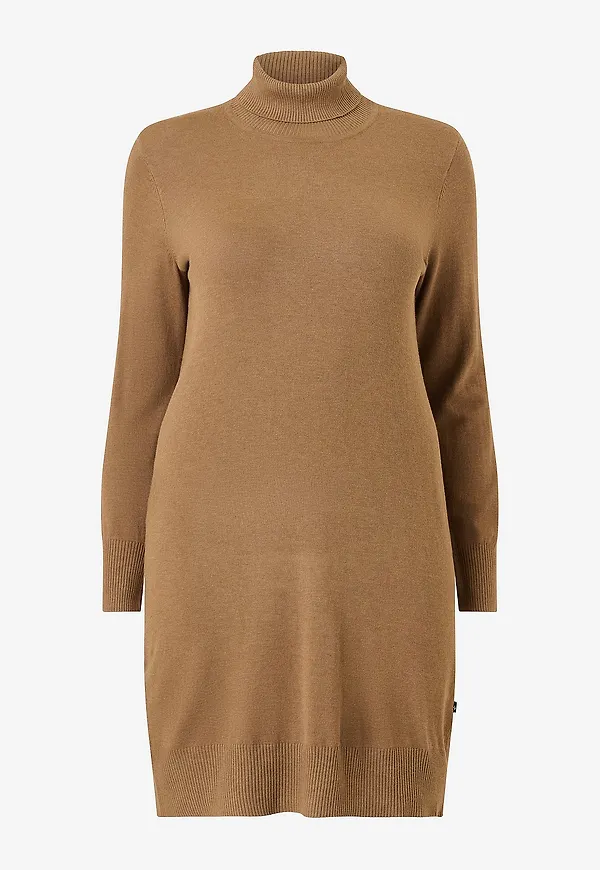 ADIA - Klänning Knit Dress - Gul