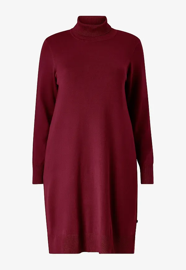 ADIA - Klänning Knit Dress - Röd