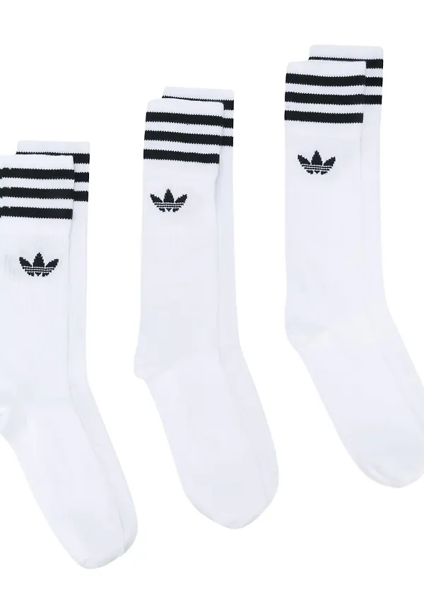 adidas 3-pack strumpor - Vit