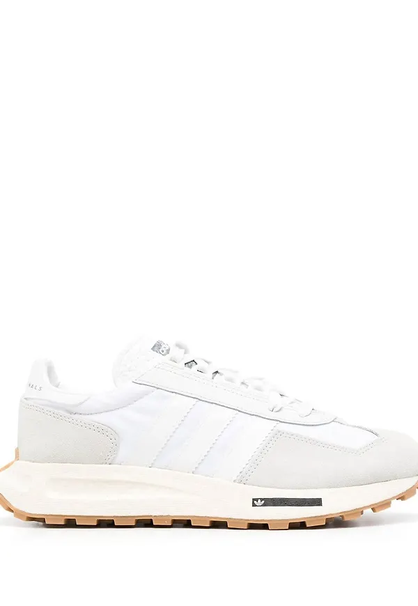 adidas 327 sneakers med mockapanel - Vit