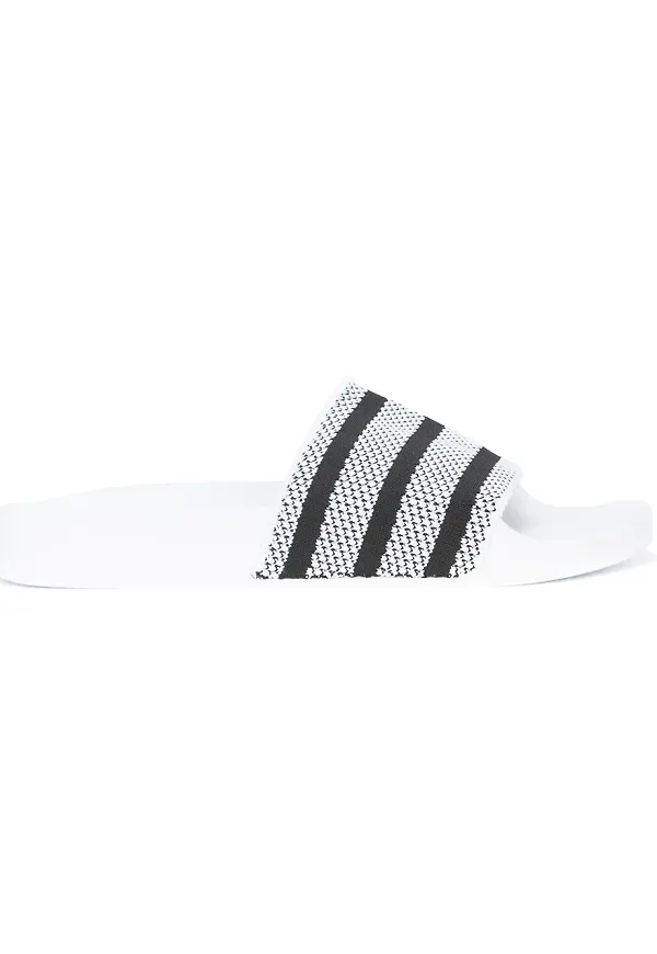 adidas Adilette badtofflor - Vit