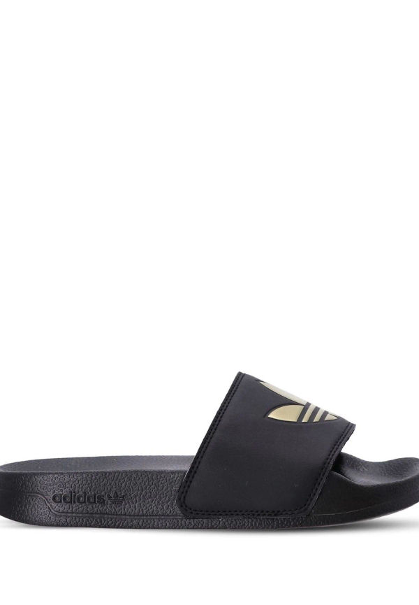 adidas Adilette Lite tofflor med treklöverlogotyp - Svart