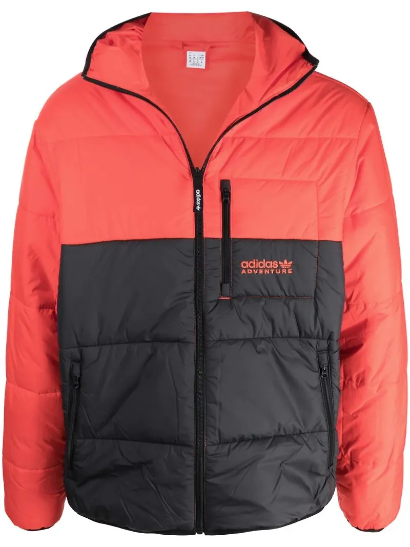 adidas Adventure vändbar puffjacka - Svart
