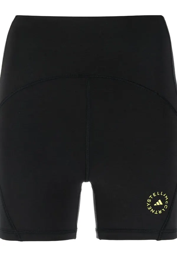 adidas by Stella McCartney cykelbyxor med logotyp - Svart