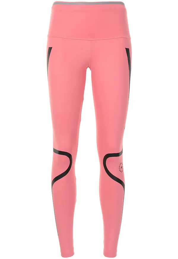 adidas by Stella McCartney leggings med hög midja - Rosa