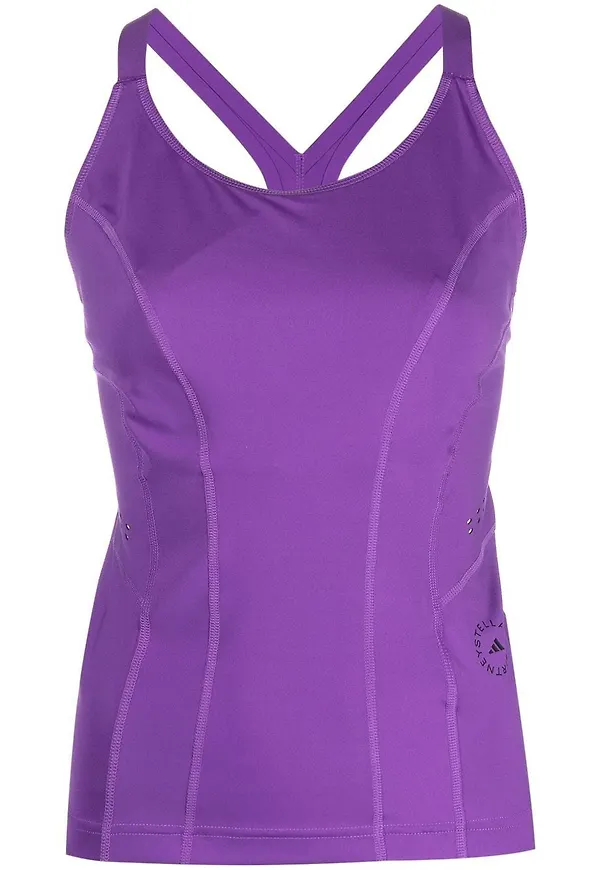adidas by Stella McCartney linne med logotyp - Lila