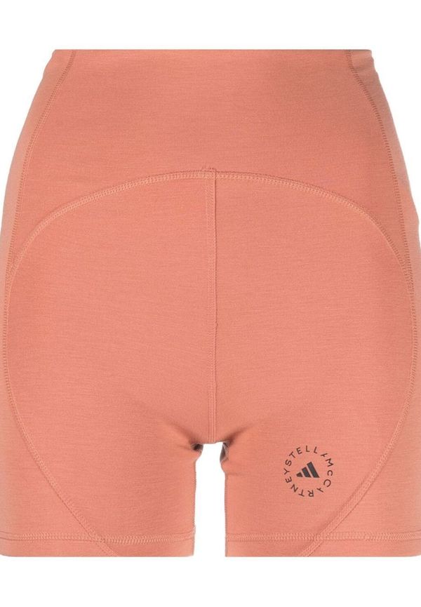 adidas by Stella McCartney löparshorts med logotyp - Orange