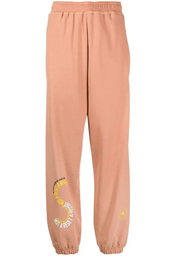 adidas by Stella McCartney mjukisbyxor med logotyp - Neutral