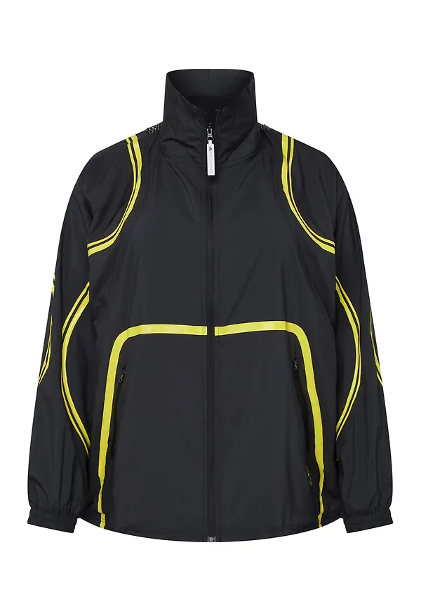 ADIDAS BY STELLA MCCARTNEY Sportjacka 'TruePace' gul / svart