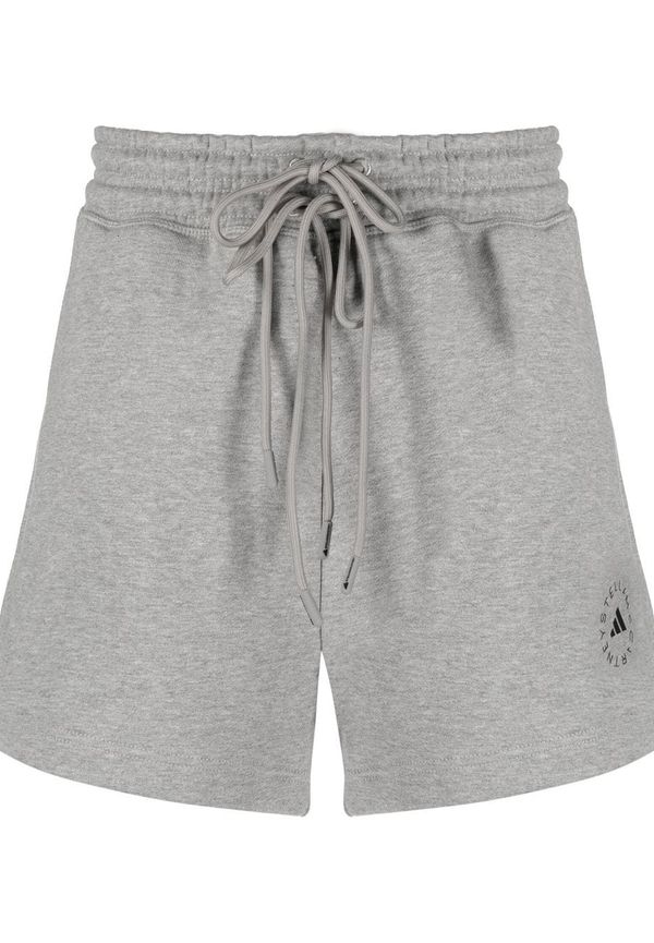 adidas by Stella McCartney sportshorts med dragsko - Grå