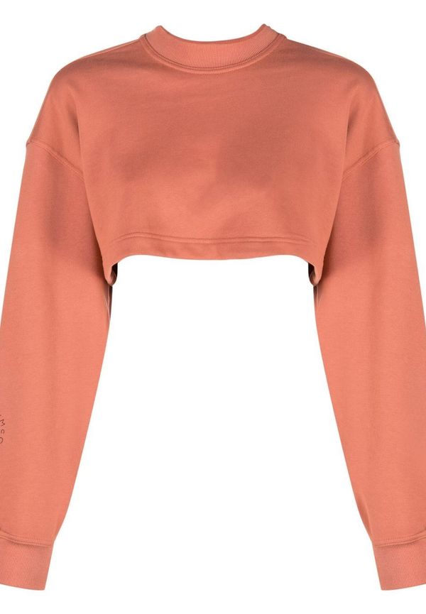 adidas by Stella McCartney topp med öppen rygg - Orange