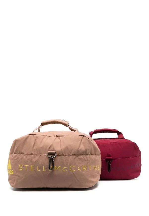 adidas by Stella McCartney totebag med logotyp - Röd