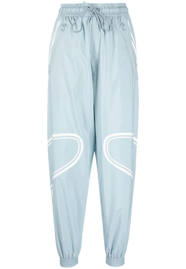 adidas by Stella McCartney trackpants med knytning - Blå