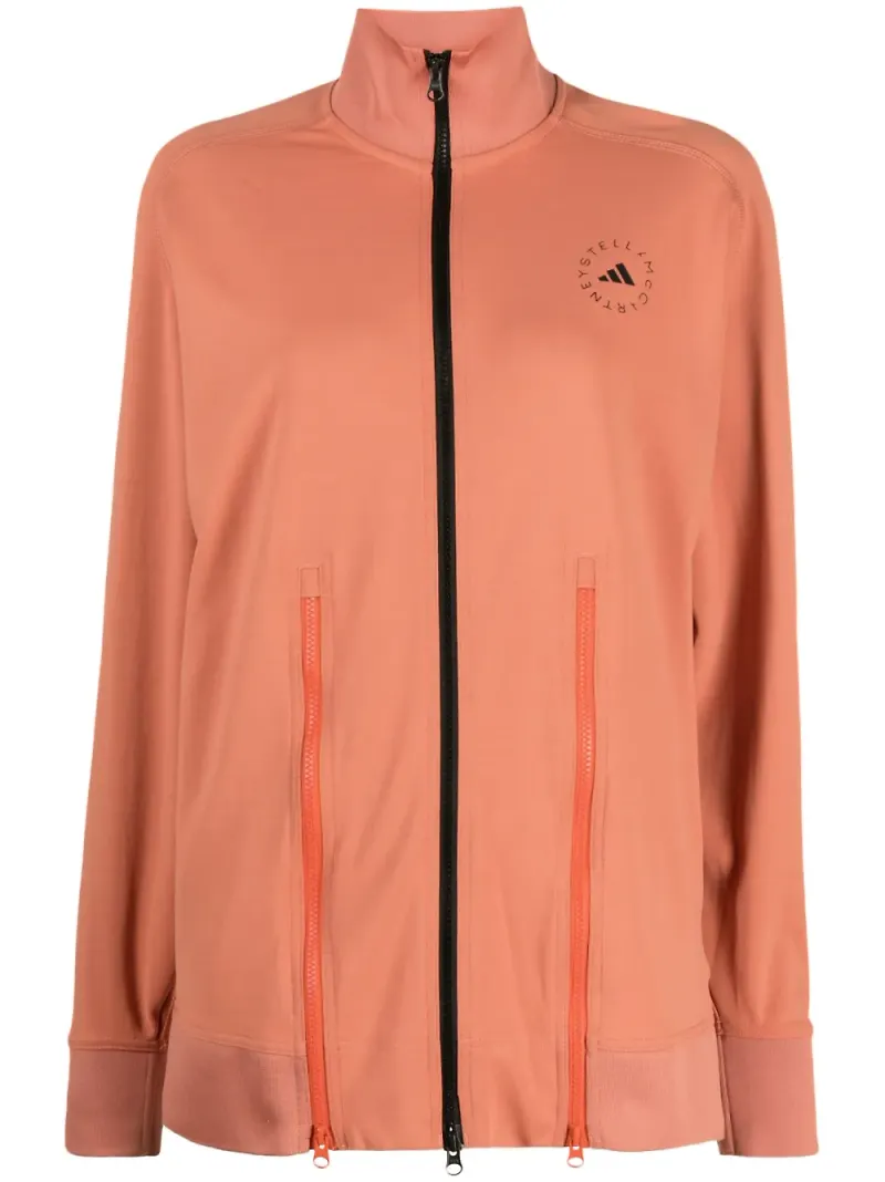 adidas by Stella McCartney TrueCasuals träningsjacka med logotyp - Orange
