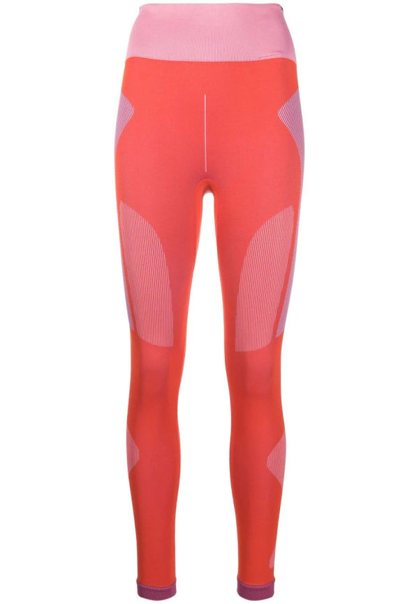 adidas by Stella McCartney TrueStrength leggings med hög midja - Orange