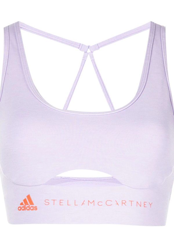 adidas by Stella McCartney TrueStrength yoga sport-BH - Lila