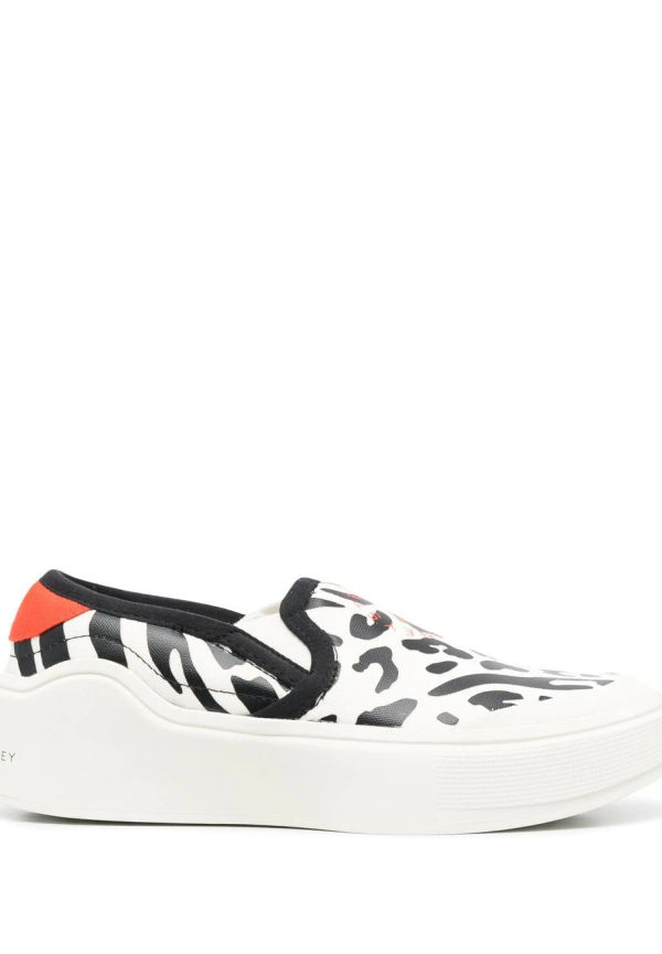 adidas by Stella McCartney träningsskor i slip on-modell - Vit