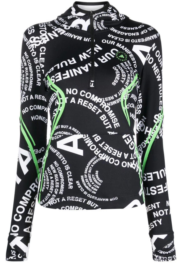 adidas by Stella McCartney tröja - Svart