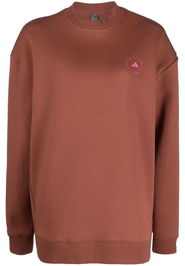 adidas by Stella McCartney tröja med logotyp - Orange