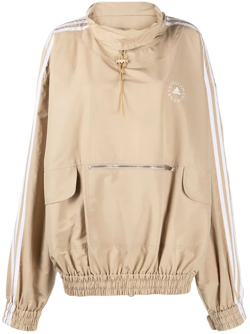adidas by Stella McCartney tunn jacka i oversize-modell - Neutral