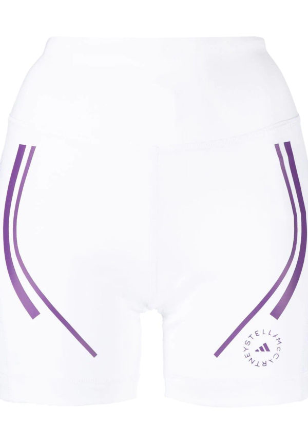 adidas by Stella McCartney x Stella McCartney Truepace träningsshorts - Vit