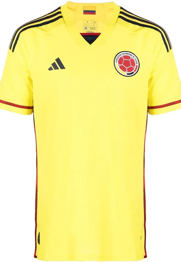 adidas Colombia t-shirt med tryck - Gul
