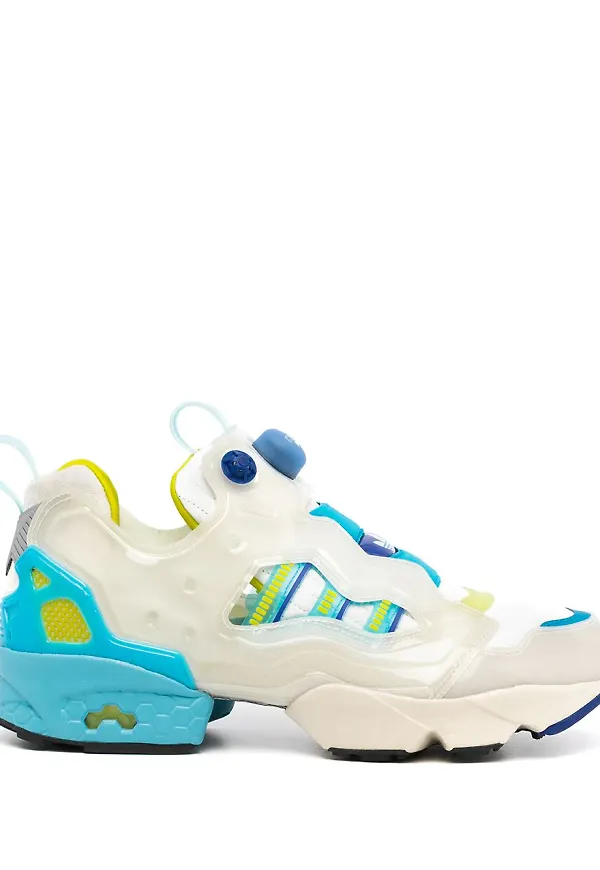 adidas Fury låga lädersneakers - Vit
