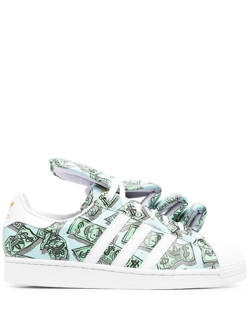 adidas HP6596 mönstrade sneakers - Grön