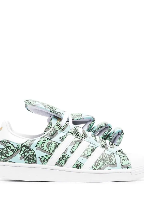 adidas HP6596 mönstrade sneakers - Grön