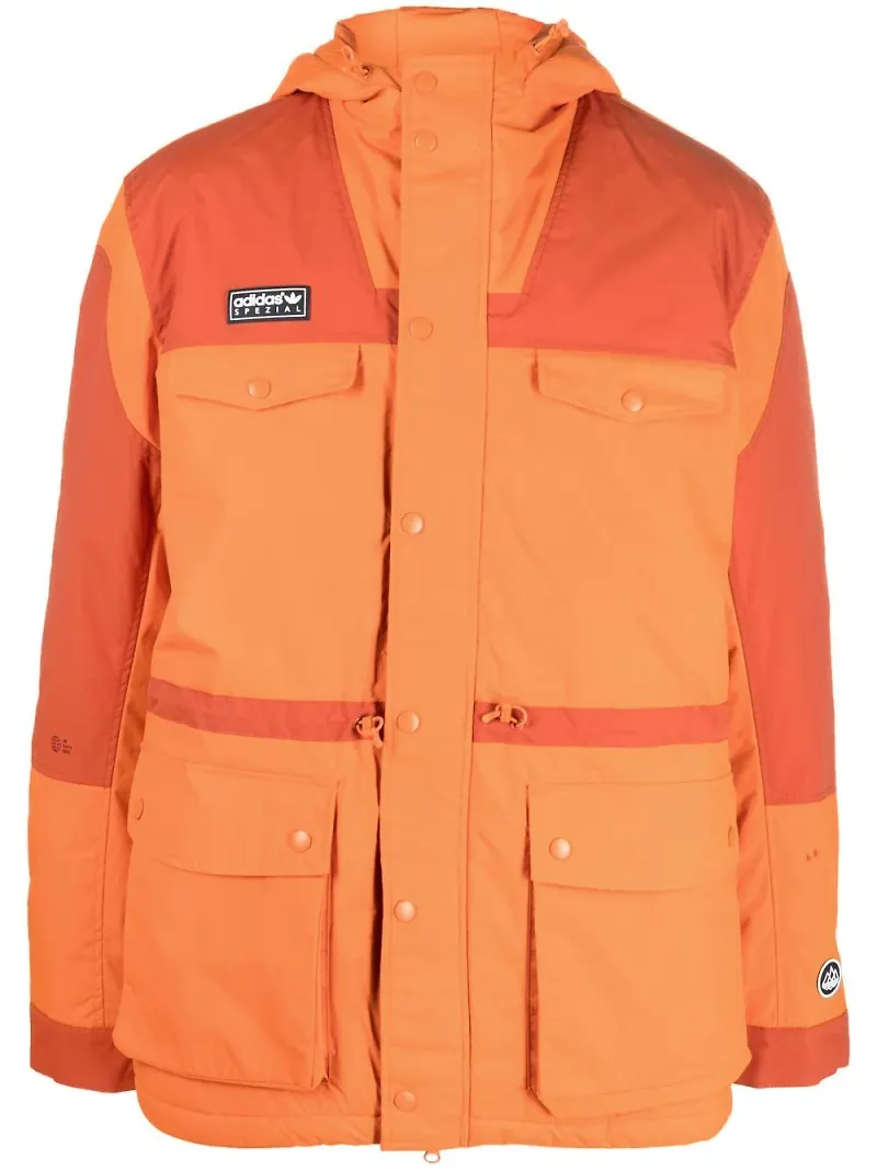 adidas jacka med huva - Orange