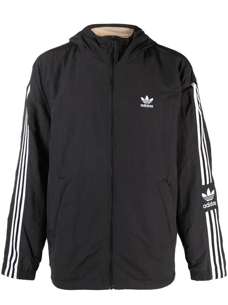 adidas jacka med huva - Svart