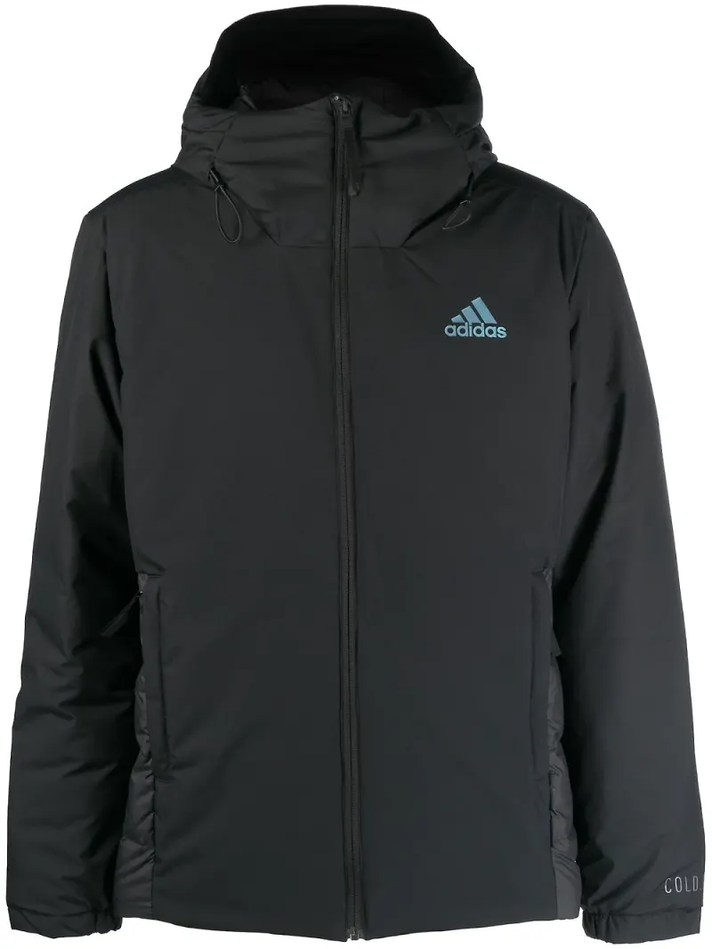 adidas jacka med huva - Svart